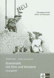 Grammatik mit Sinn und Verstand Losungsheft. Autor: Rug Wolfgang, Tomaszewski Andreas. Dadada.pl Okładka książki Grammatik mit Sinn und Verstand Losungsheft