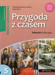 Okładka książki Historia SP 5 Przygoda z czasem podr. w.2013