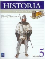 Okładka książki Historia SP Wokół nas 5 ćw. wyd.2013 NPP WSIP