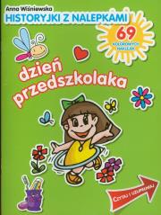 Okładka książki Historyjki z nalepkami - Dzień przedszkolaka