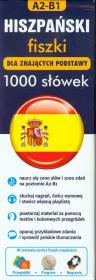 Okładka książki Hiszpański - Fiszki 1000 słówek dla znaj. podstawy