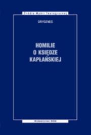 Homilie o księdze kapłańskiej. Autor: Orygenes. Dadada.pl Okładka książki Homilie o księdze kapłańskiej