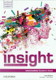 Insight Intermediate SB PL OXFORD. Autor: Cathy Myers, Claire Thacker, Jayne Wildman. Dadada.pl Okładka książki Insight Intermediate SB PL OXFORD