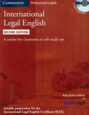 International Legal English + CD. Autor: Krois-Lindner Amy. Dadada.pl Okładka książki International Legal English + CD