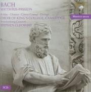 J.S. Bach: Matthaus-Passion. Autor: Stephen Cleobury. Dadada.pl Okładka książki J.S. Bach: Matthaus-Passion