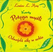 Karty Potęga myśli. Autor: Louise L. Hay. Dadada.pl Okładka książki Karty Potęga myśli