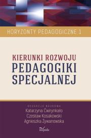 Kierunki rozwoju pedagogiki specjalnej. Wydawca: Impuls. Dadada.pl Opakowanie Kierunki rozwoju pedagogiki specjalnej