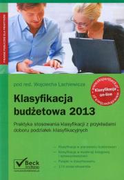 Opakowanie Klasyfikacja budżetowa 2013