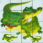 Opakowanie Klocki 16 elementowe zielone