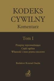 Opakowanie Kodeks cywilny Komentarz Tom 1