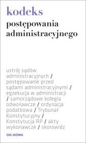 Kodeks post. administracyjnego 01.09.2013. Autor: Lech Krzyżanowski. Dadada.pl Okładka książki Kodeks post. administracyjnego 01.09.2013