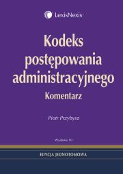 Okładka książki Kodeks postępowania administracyjnego Komentarz