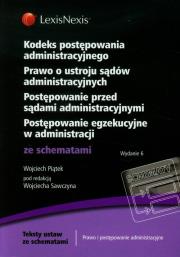 Okładka książki Kodeks postępowania administracyjnego Prawo o ustroju sądów administracyjnych Postępowanie przed sądami administracyjnymi