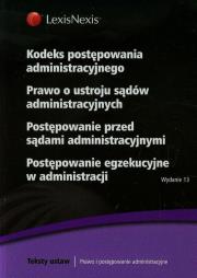 Opakowanie Kodeks postępowania administracyjnego Prawo o ustroju sądów administracyjnych Postępowanie przed sądami administracyjnymi
