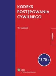Kodeks postępowania cywilnego. Autor: praca zbiorowa. Dadada.pl Okładka książki Kodeks postępowania cywilnego