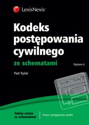 Okładka książki Kodeks postępowania cywilnego ze schematami
