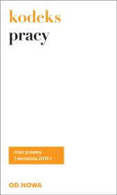 Kodeks pracy. Autor: Opracowanie zbiorowe. Dadada.pl Okładka książki Kodeks pracy