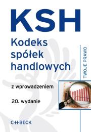 Opakowanie Kodeks spółek handlowych z wprowadzeniem