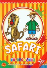 Okładka książki Kolorowanka A5 - Safari
