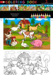 Opakowanie Kolorowanka Farma