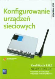 Okładka książki Konfigurowanie urządzeń sieciowych WSiP
