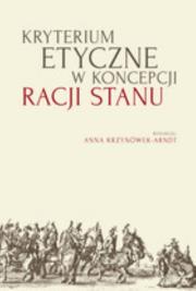 Opakowanie Kryterium etyczne w koncepcji racji stanu