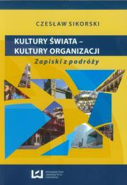 Okładka książki Kultury świata Kultury organizacji