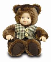 Opakowanie Lalka Anne Geddes miś w kamizelce