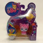 Opakowanie Littlest Pet Shop Podniebne wróżki ze światełkiem różowy piesek