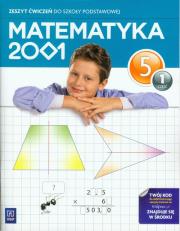Matematyka SP 2001  5/1 ćw  w.2013 WSiP. Autor: Chodnicki Jerzy, Dąbrowski Mirosław, Pfeiffer Agnieszka. Dadada.pl Okładka książki Matematyka SP 2001  5/1 ćw  w.2013 WSiP