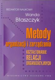 Okładka książki Metody organizacji i zarządzania