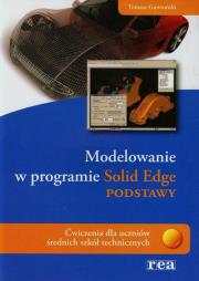 Okładka książki Modelowanie w programie SOLID EDGE - podstawy.