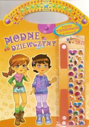 Modne dziewczyny pomarańczowa. Autor: praca zbiorowa. Dadada.pl Okładka książki Modne dziewczyny pomarańczowa