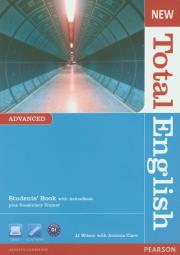 New Total English Advanced Students' Book with ActiveBook plus Vocabulary Trainer. Autor: Wilson J.J., Clare Antonia. Dadada.pl Okładka książki New Total English Advanced Students' Book with ActiveBook plus Vocabulary Trainer