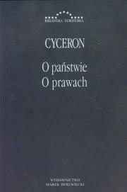 O państwie. O prawach. Autor: Cyceron Marek Tulliusz. Dadada.pl Okładka książki O państwie. O prawach
