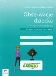 Okładka książki Obserwacje dziecka w 1 roku wychowania przedszkolnego