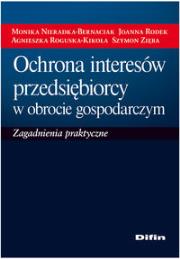 Okładka książki Ochrona interesów przedsiębiorcy w obrocie gospodarczym