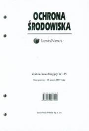 Opakowanie Ochrona środowiska 125/2013 Zestaw nowelizujący