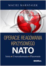 Okładka książki Operacje reagowania kryzysowego NATO