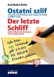 Ostatni Szlif. Autor: Karl Hubert Kiefer. Dadada.pl Okładka książki Ostatni Szlif