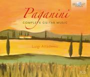 Paganini: Complete Guitar Music. Autor: Luigi Attademo. Dadada.pl Okładka książki Paganini: Complete Guitar Music