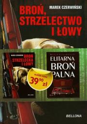 Pakiet. Elitarna Broń Palna. Broń Strzelecka i Łow. Autor: Marek Czerwiński. Dadada.pl Okładka książki Pakiet. Elitarna Broń Palna. Broń Strzelecka i Łow