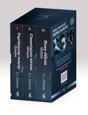 Pakiet Greya T. I-III. Autor: E. L. James. Dadada.pl Okładka książki Pakiet Greya T. I-III