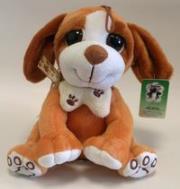 Opakowanie Piesek Florek siedzący brązowy 20cm