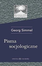 Okładka książki Pisma socjologiczne