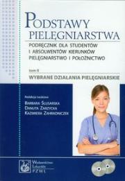 Opakowanie Podstawy pielęgniarstwa tom 2 Wybrane działania pielęgniarskie + 2DVD