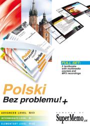 Polski Bez problemu!+ Komplet. Wydawca: SuperMemo World. Dadada.pl Opakowanie Polski Bez problemu!+ Komplet