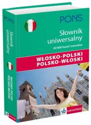Opakowanie PONS Słownik uniwersalny włosko-polski polsko-włoski