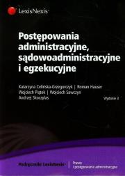 Okładka książki Postępowanie administracyjne sądowoadministracyjne i egzekucyjne