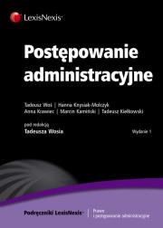Okładka książki Postępowanie administracyjne